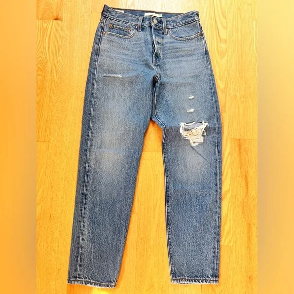 LEVI'S WEDGIE STRAIGHT WOMEN'S JEANS - Picture 3 of 6